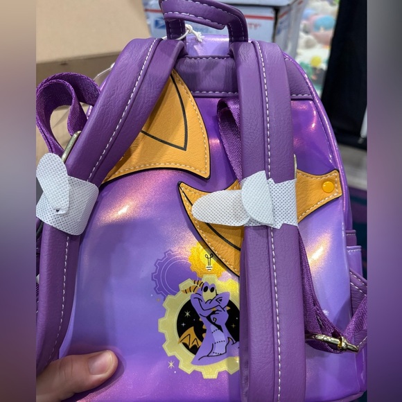 Loungefly Figment Purple Backpack - Picture 4 of 4